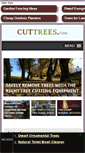 Mobile Screenshot of cuttrees.com